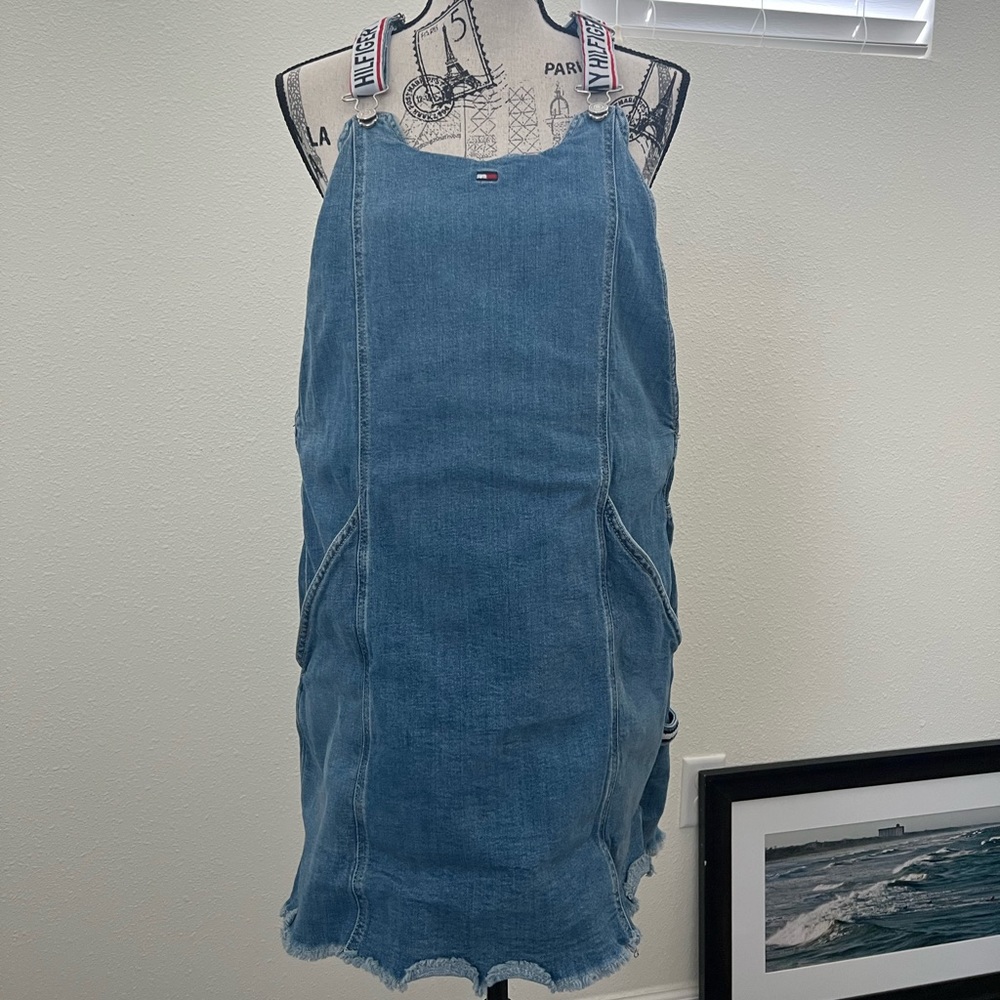 Tommy Hilfiger denim overall dress